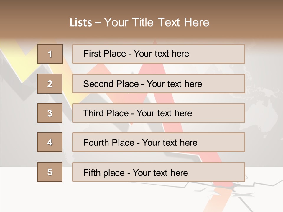 Illustration Graphs Vector PowerPoint Template