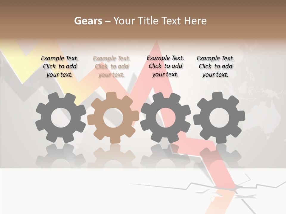 Illustration Graphs Vector PowerPoint Template