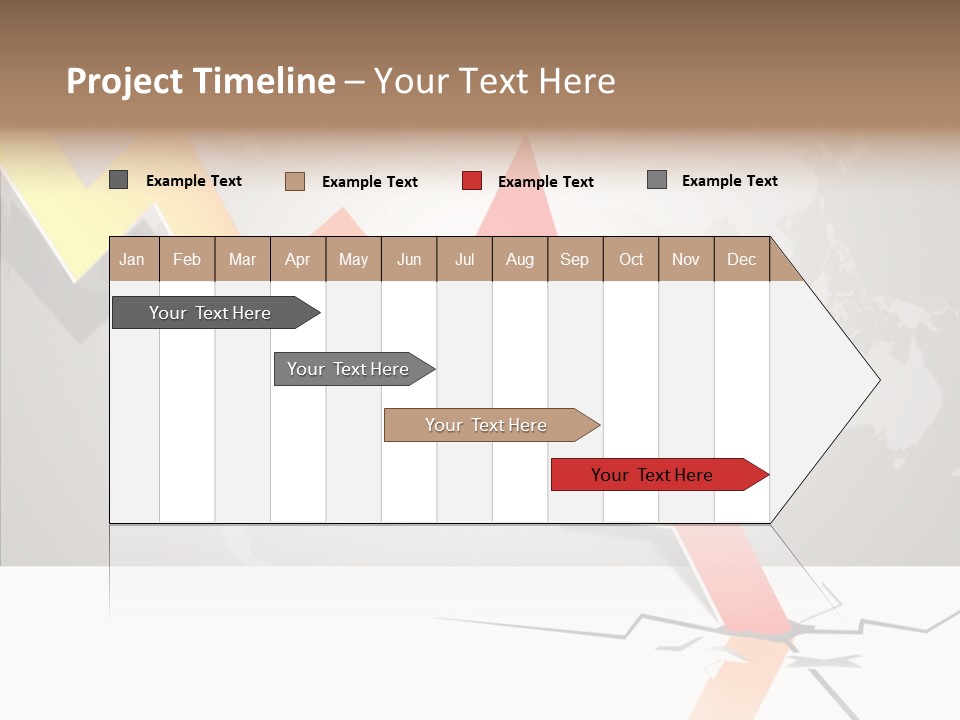 Illustration Graphs Vector PowerPoint Template