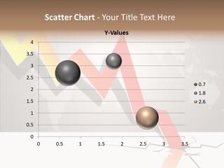 Illustration Graphs Vector PowerPoint Template