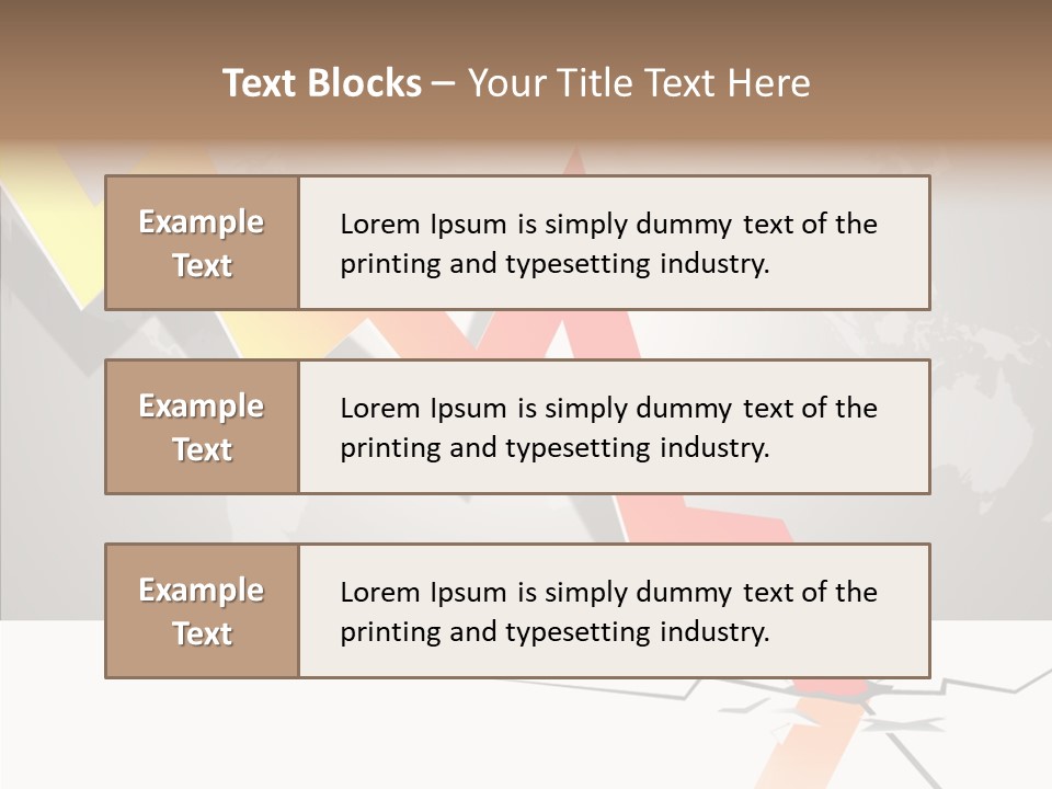 Illustration Graphs Vector PowerPoint Template