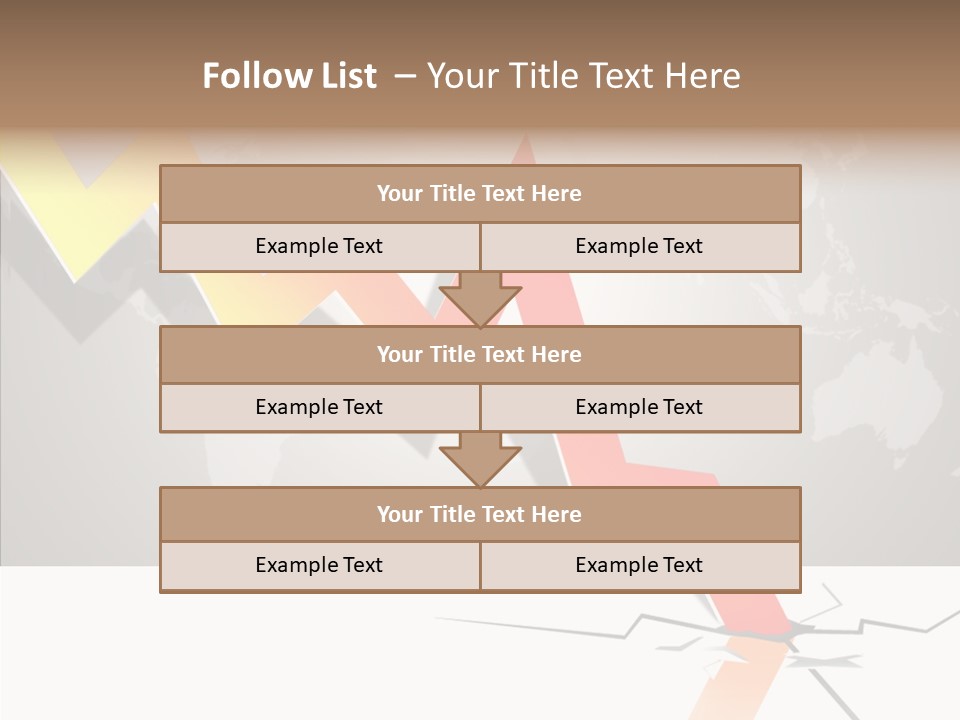 Illustration Graphs Vector PowerPoint Template