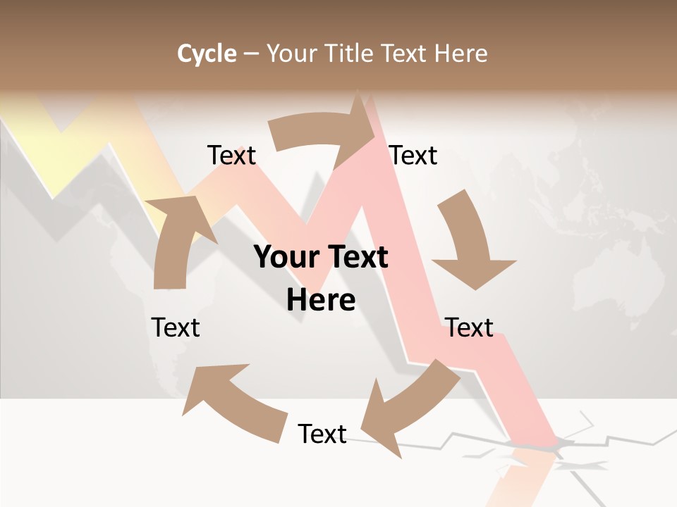 Illustration Graphs Vector PowerPoint Template