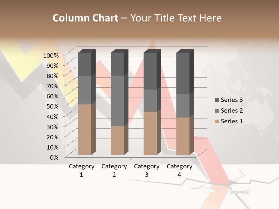 Illustration Graphs Vector PowerPoint Template