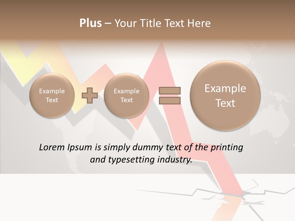 Illustration Graphs Vector PowerPoint Template