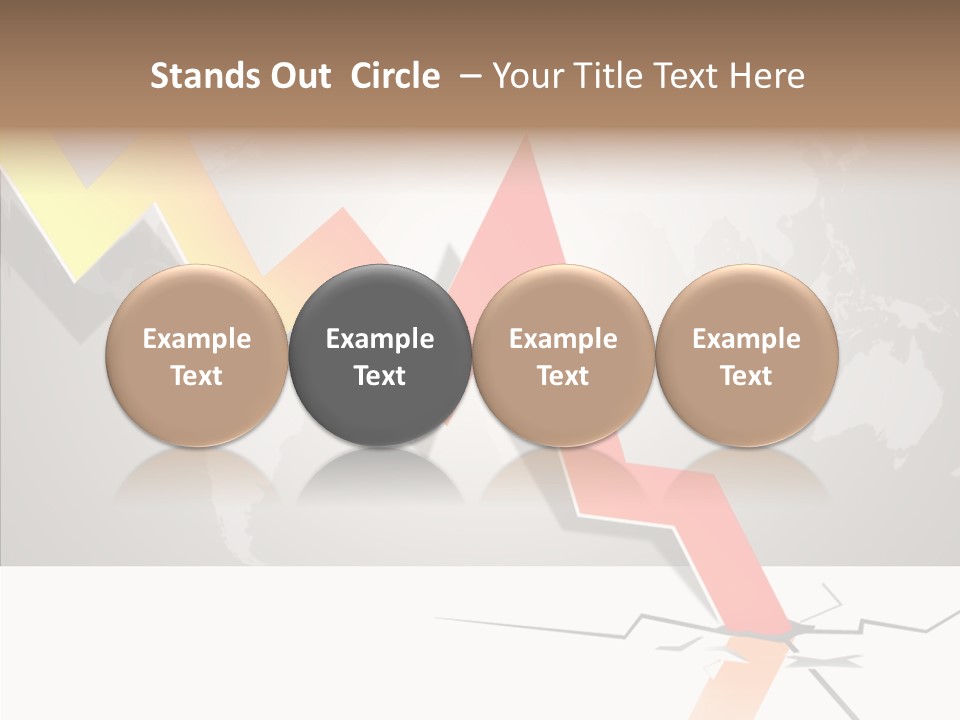 Illustration Graphs Vector PowerPoint Template