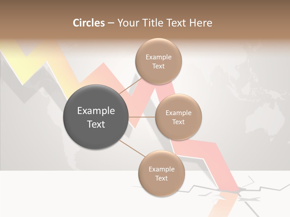 Illustration Graphs Vector PowerPoint Template