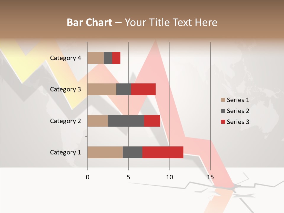 Illustration Graphs Vector PowerPoint Template