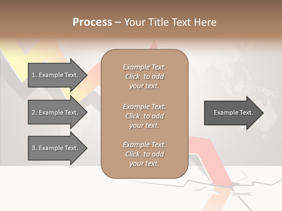 Illustration Graphs Vector PowerPoint Template