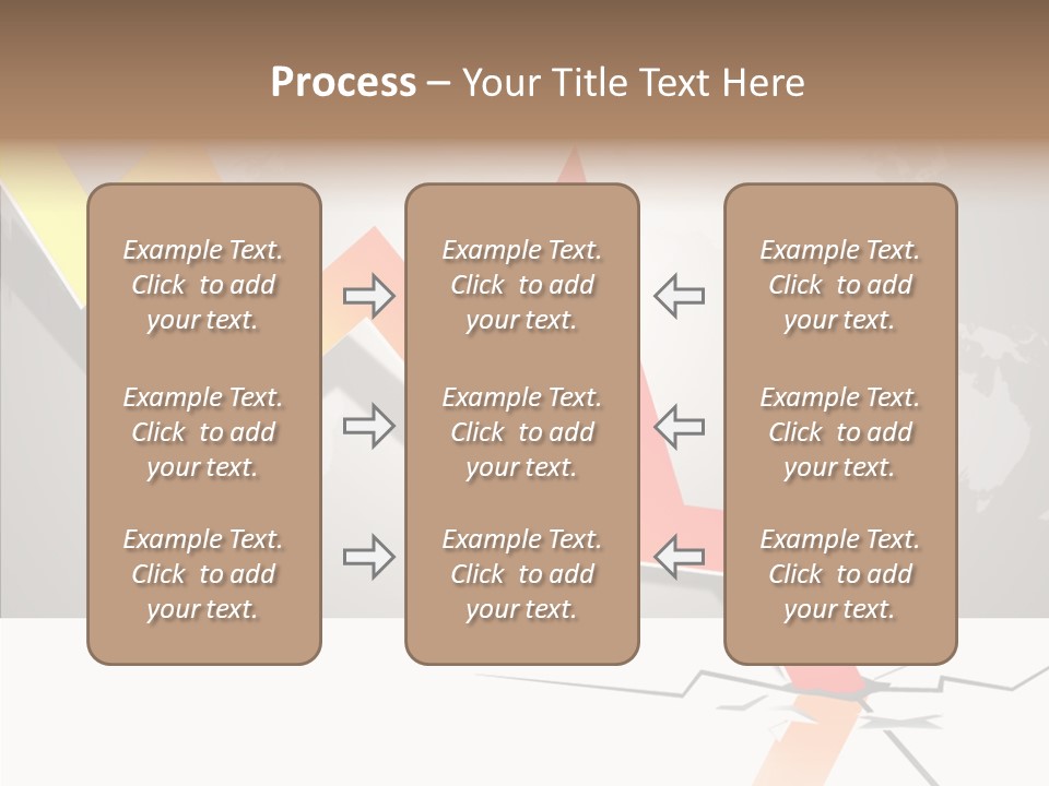 Illustration Graphs Vector PowerPoint Template