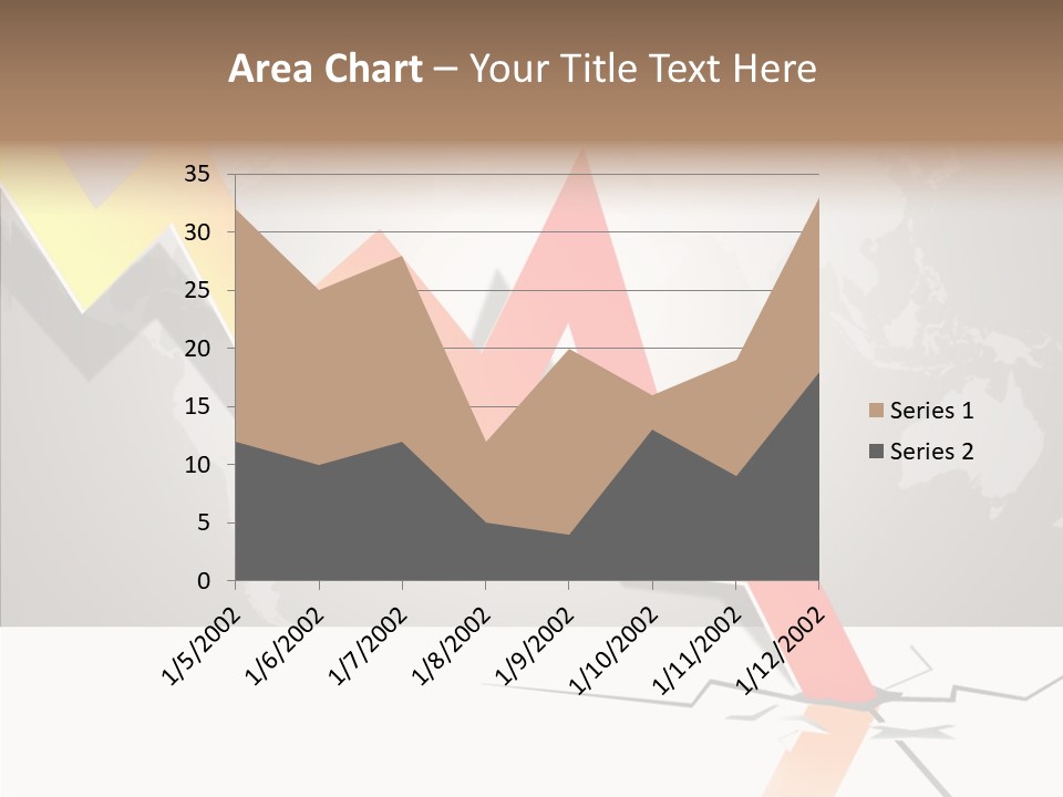 Illustration Graphs Vector PowerPoint Template