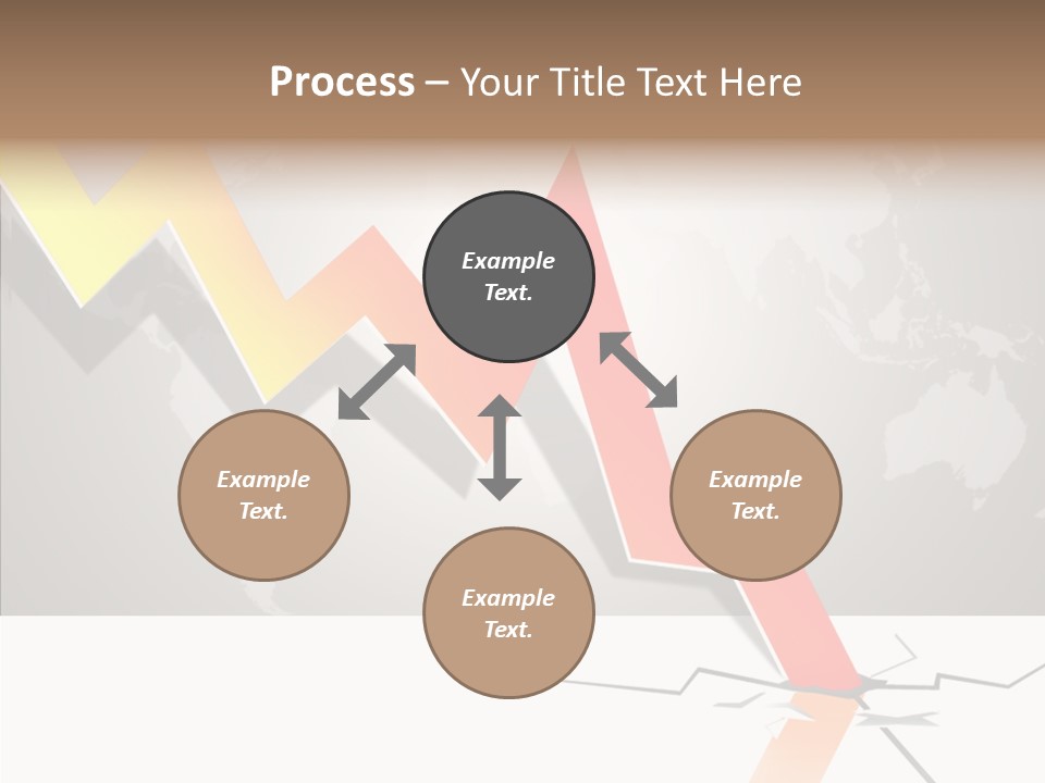 Illustration Graphs Vector PowerPoint Template