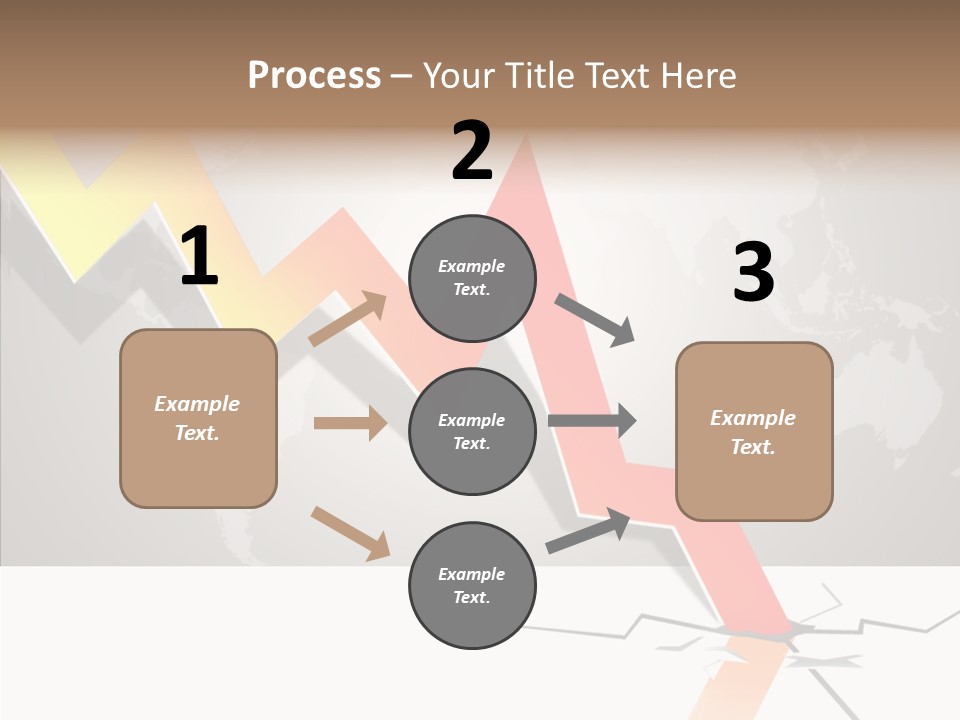 Illustration Graphs Vector PowerPoint Template