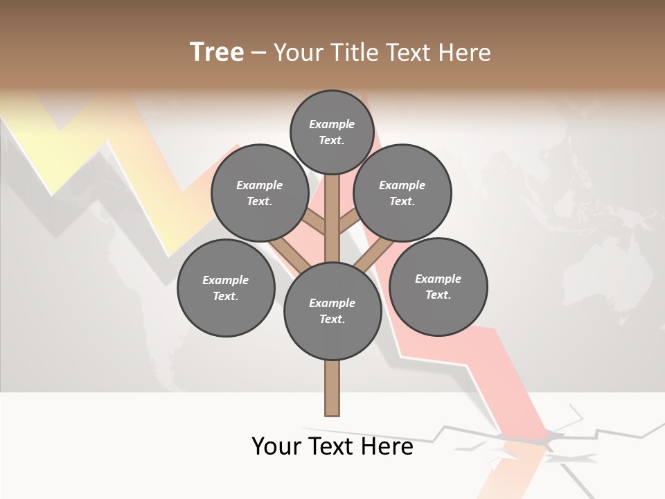Illustration Graphs Vector PowerPoint Template