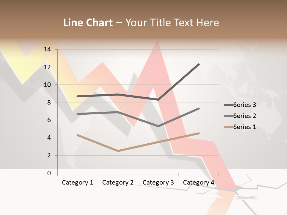 Illustration Graphs Vector PowerPoint Template