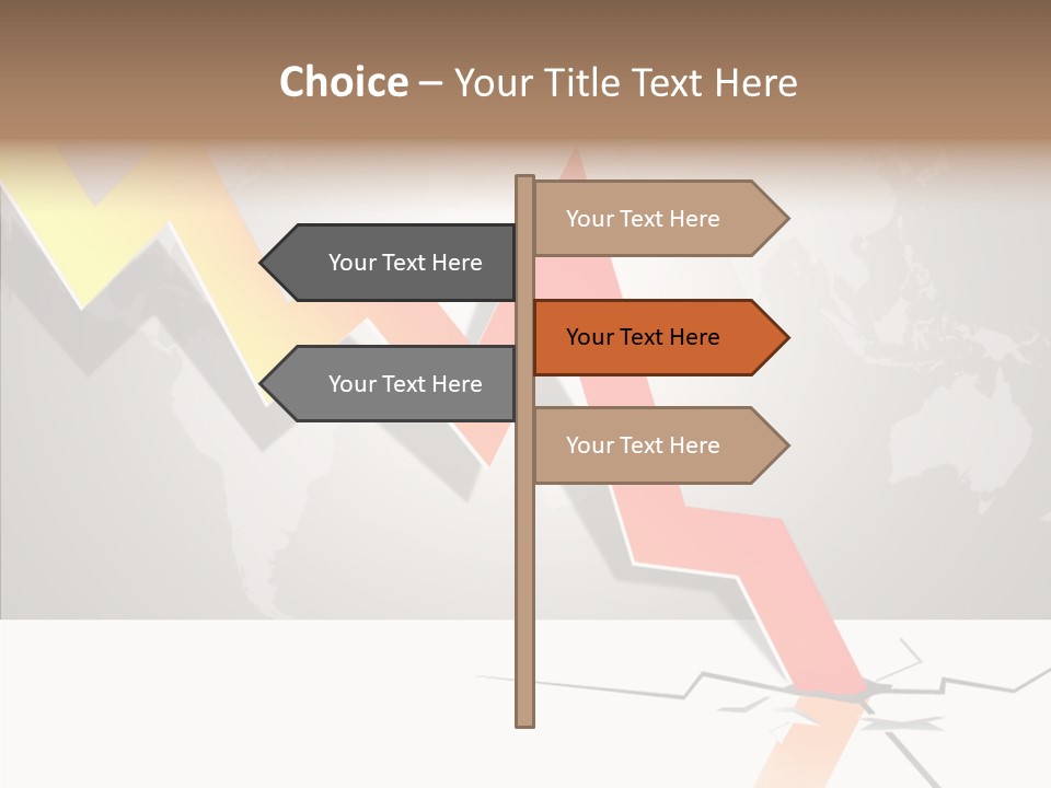 Illustration Graphs Vector PowerPoint Template