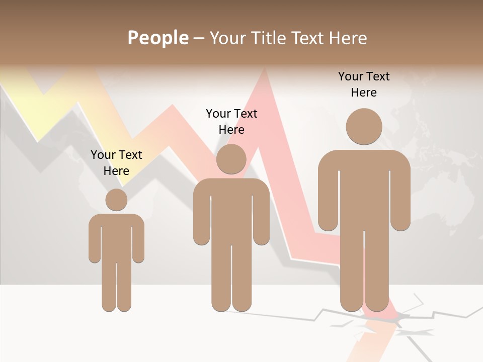 Illustration Graphs Vector PowerPoint Template