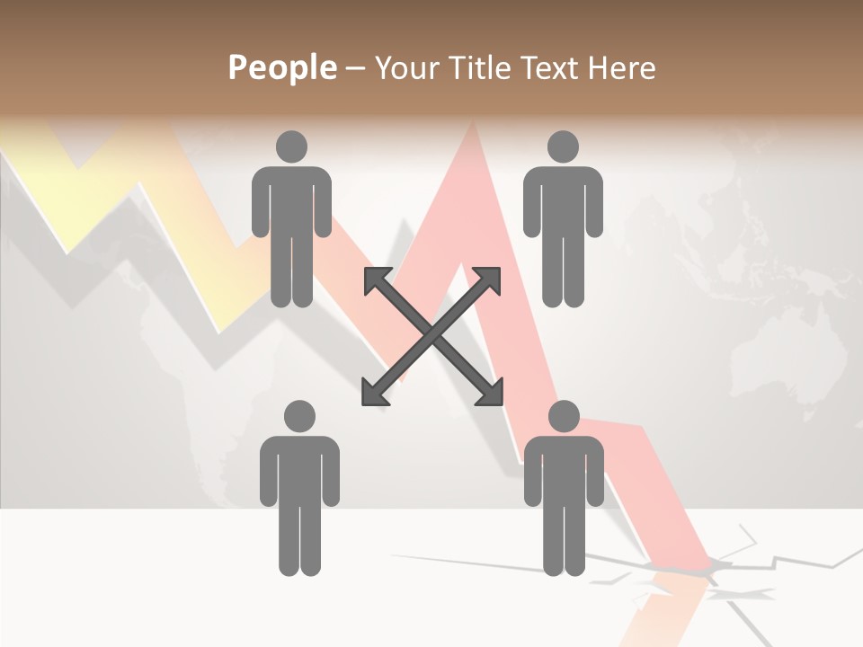 Illustration Graphs Vector PowerPoint Template