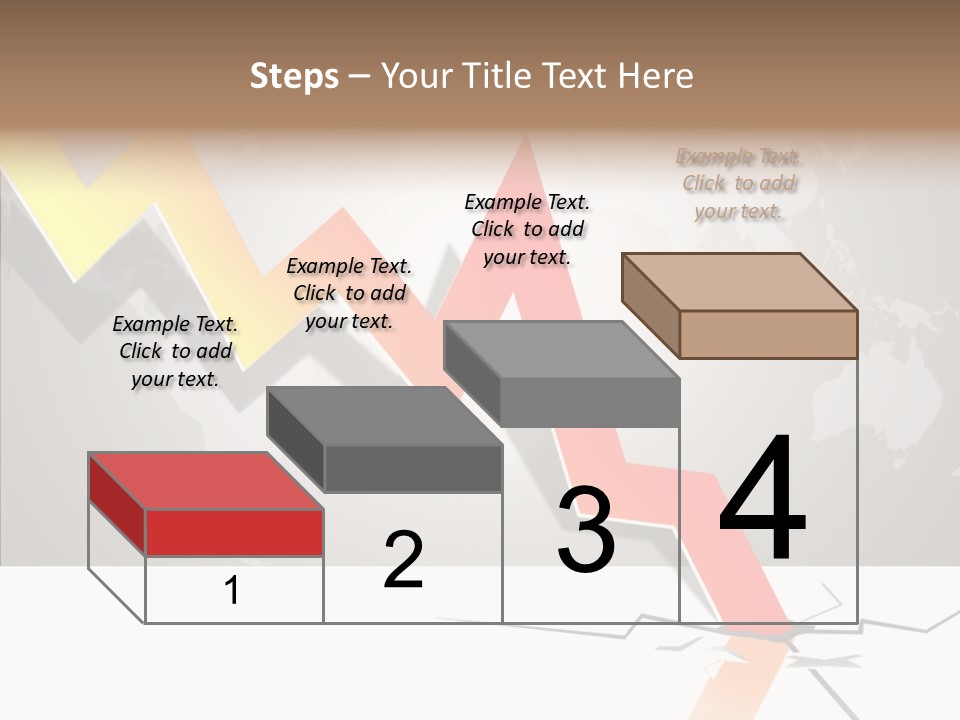 Illustration Graphs Vector PowerPoint Template