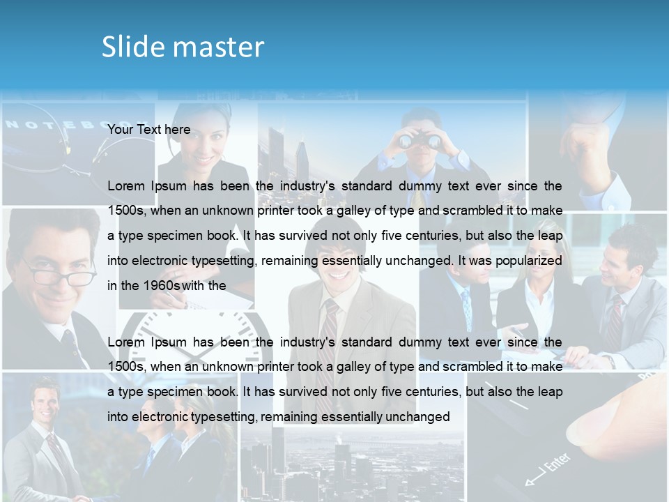 Successful Headphones Company PowerPoint Template