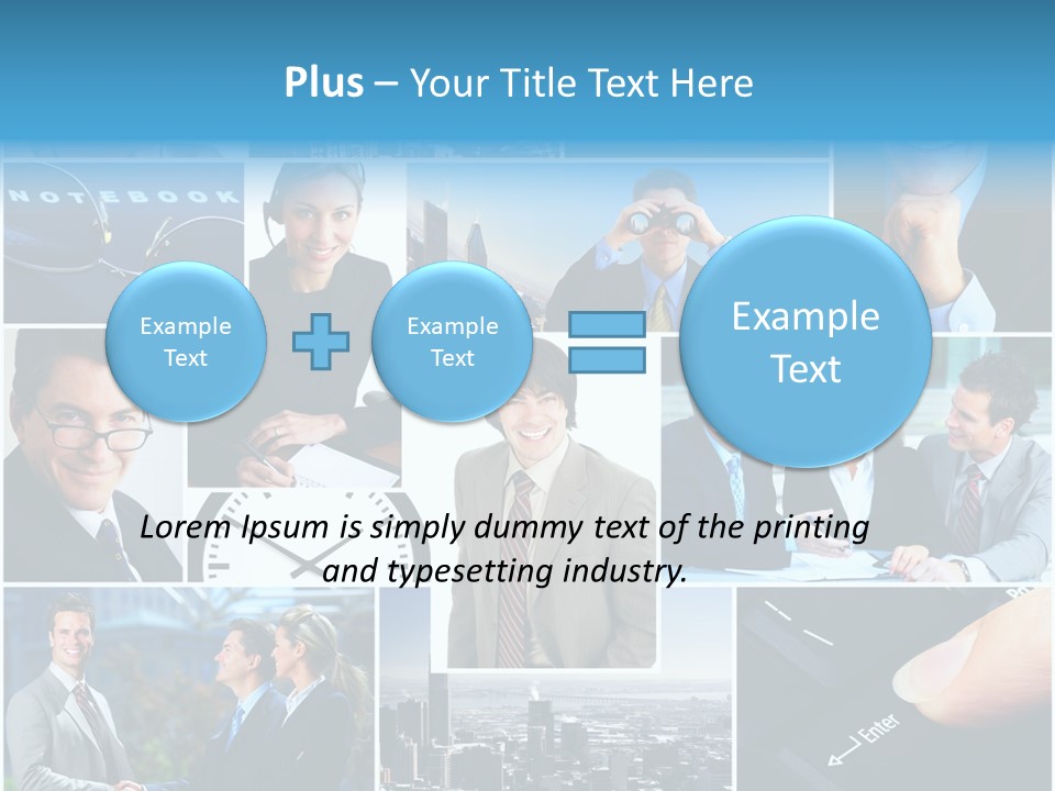 Successful Headphones Company PowerPoint Template