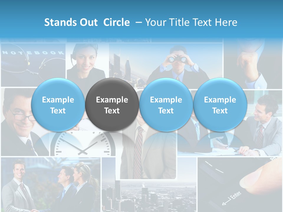 Successful Headphones Company PowerPoint Template