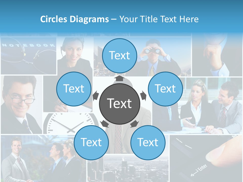 Successful Headphones Company PowerPoint Template