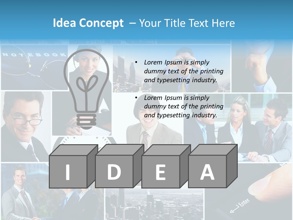 Successful Headphones Company PowerPoint Template