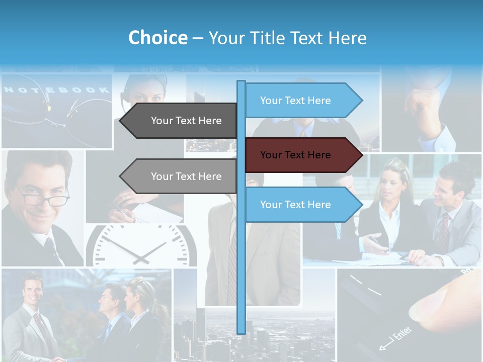 Successful Headphones Company PowerPoint Template