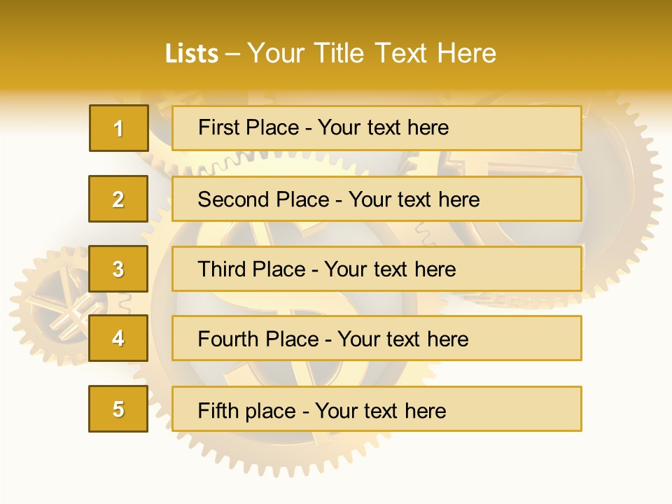 Money Team Render PowerPoint Template