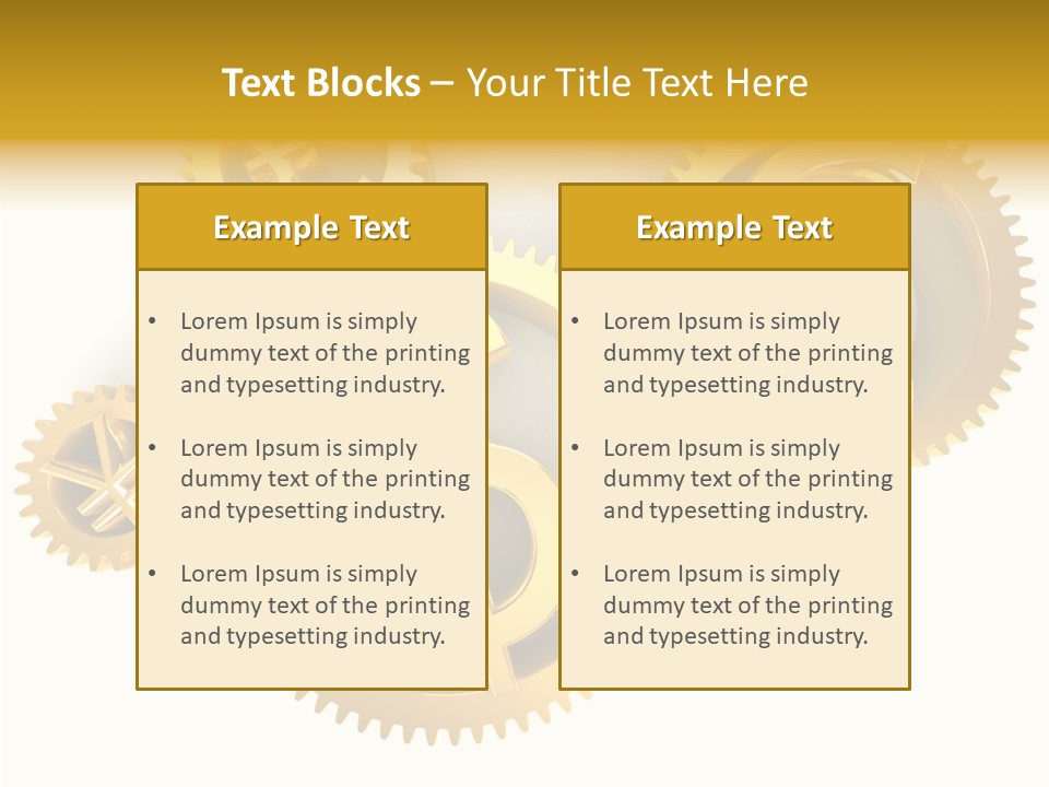 Money Team Render PowerPoint Template