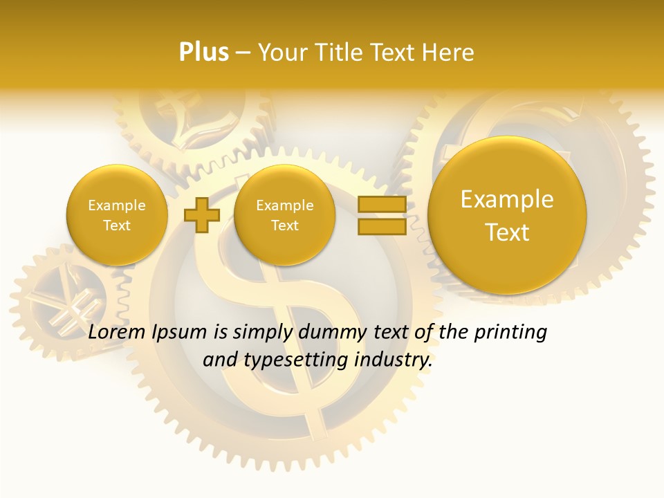 Money Team Render PowerPoint Template