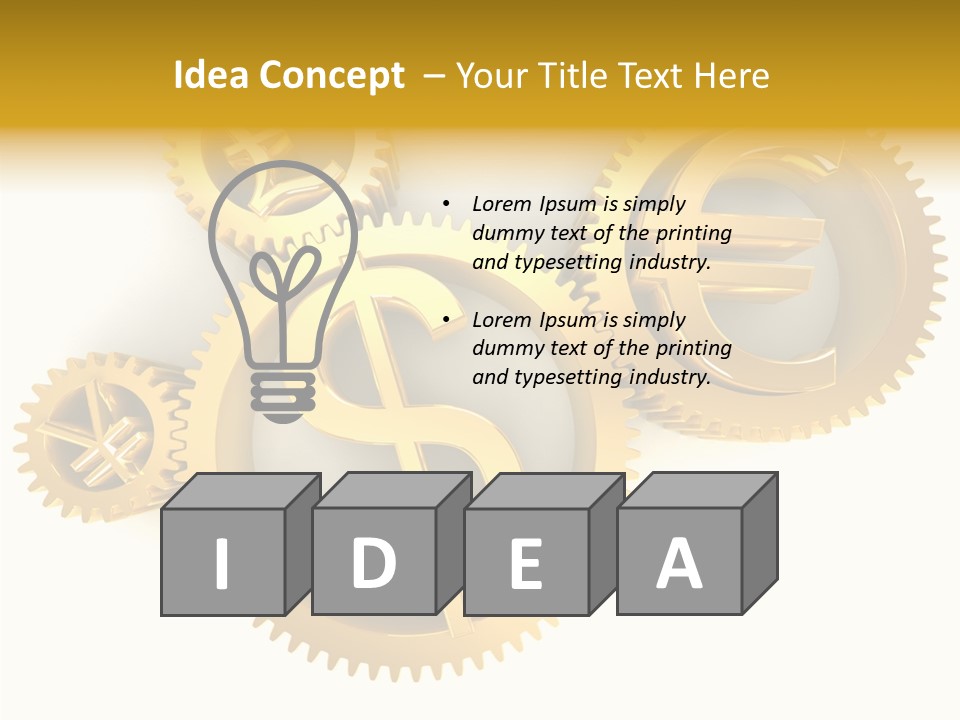 Money Team Render PowerPoint Template