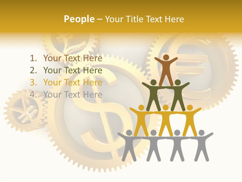 Money Team Render PowerPoint Template