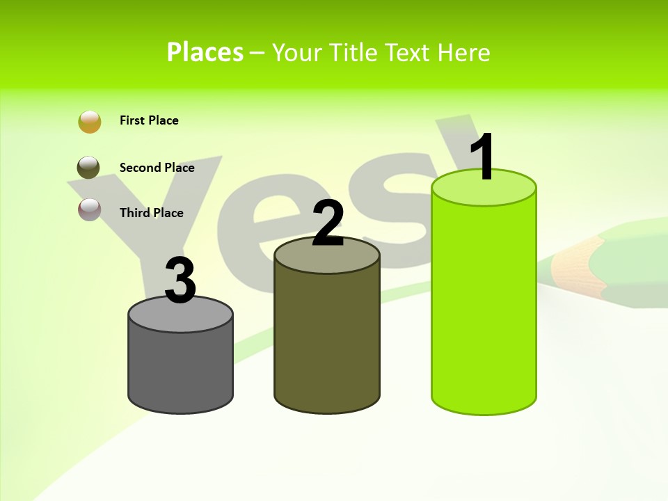 Success Underline Answer PowerPoint Template