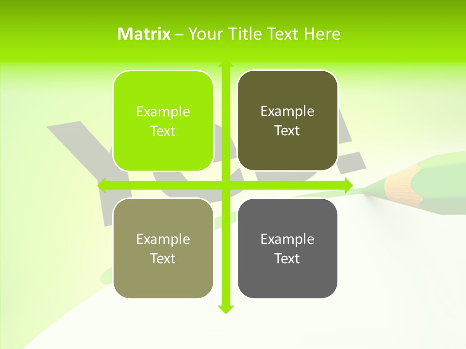 Success Underline Answer PowerPoint Template