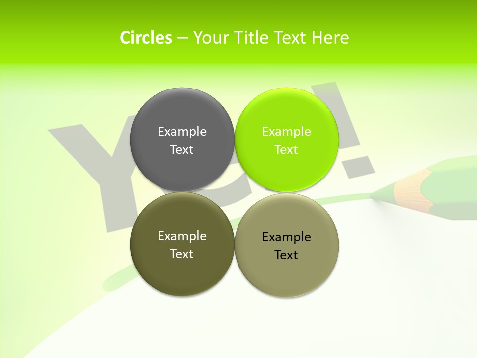 Success Underline Answer PowerPoint Template