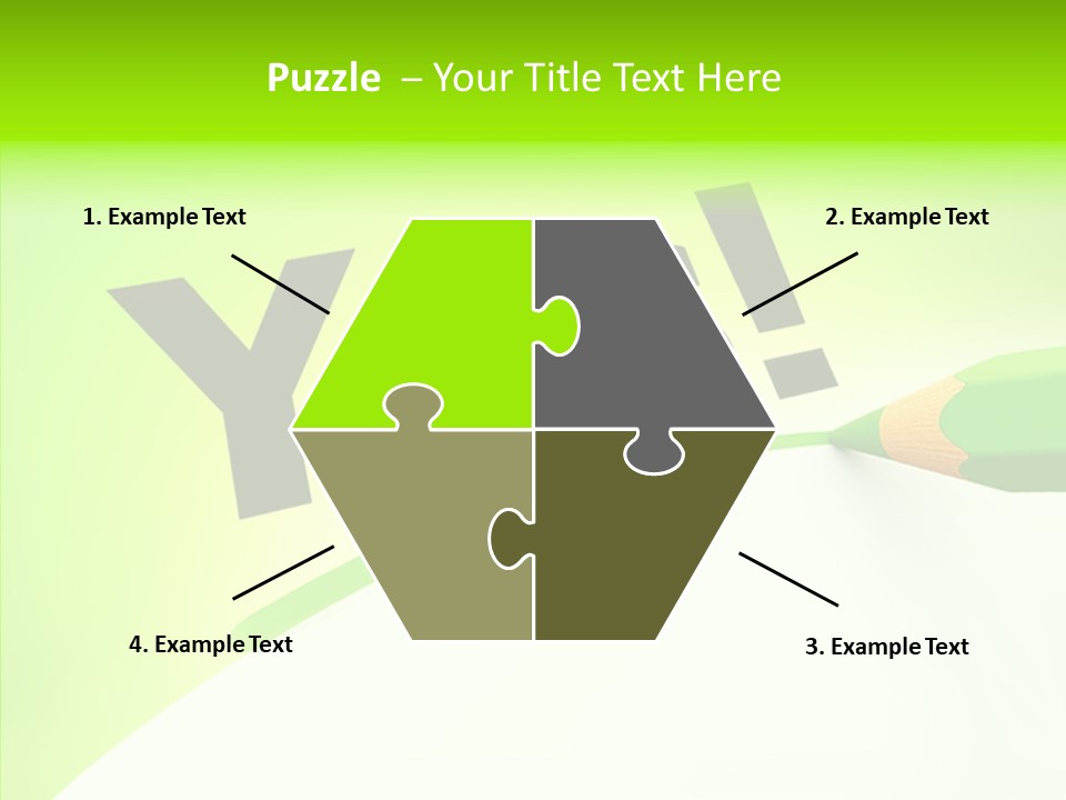 Success Underline Answer PowerPoint Template