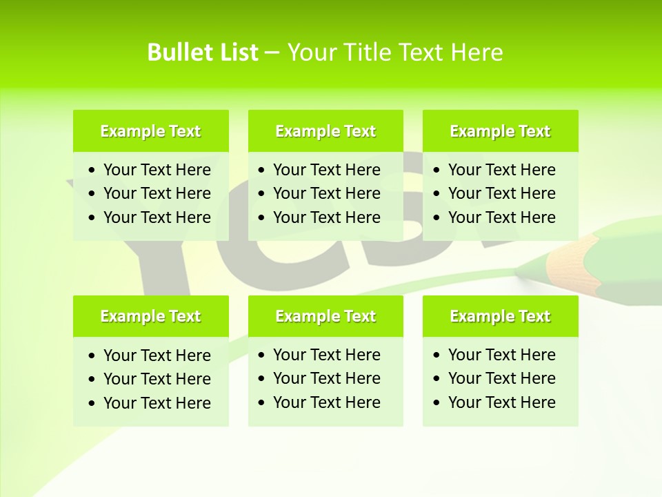 Success Underline Answer PowerPoint Template