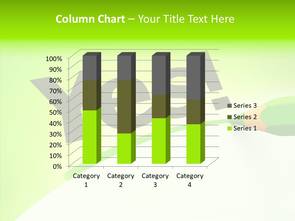 Success Underline Answer PowerPoint Template