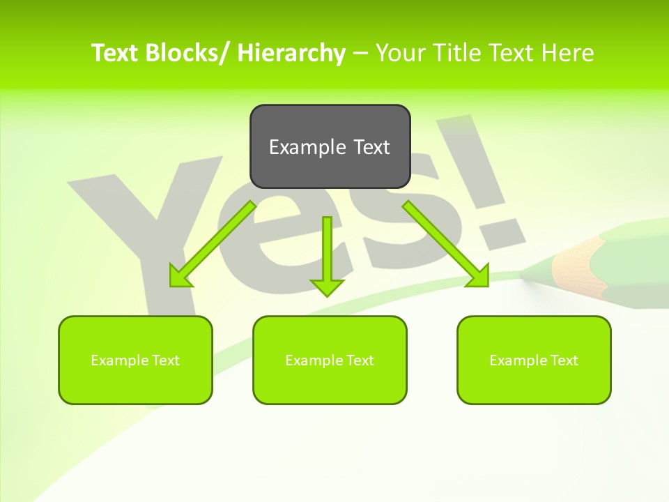 Success Underline Answer PowerPoint Template