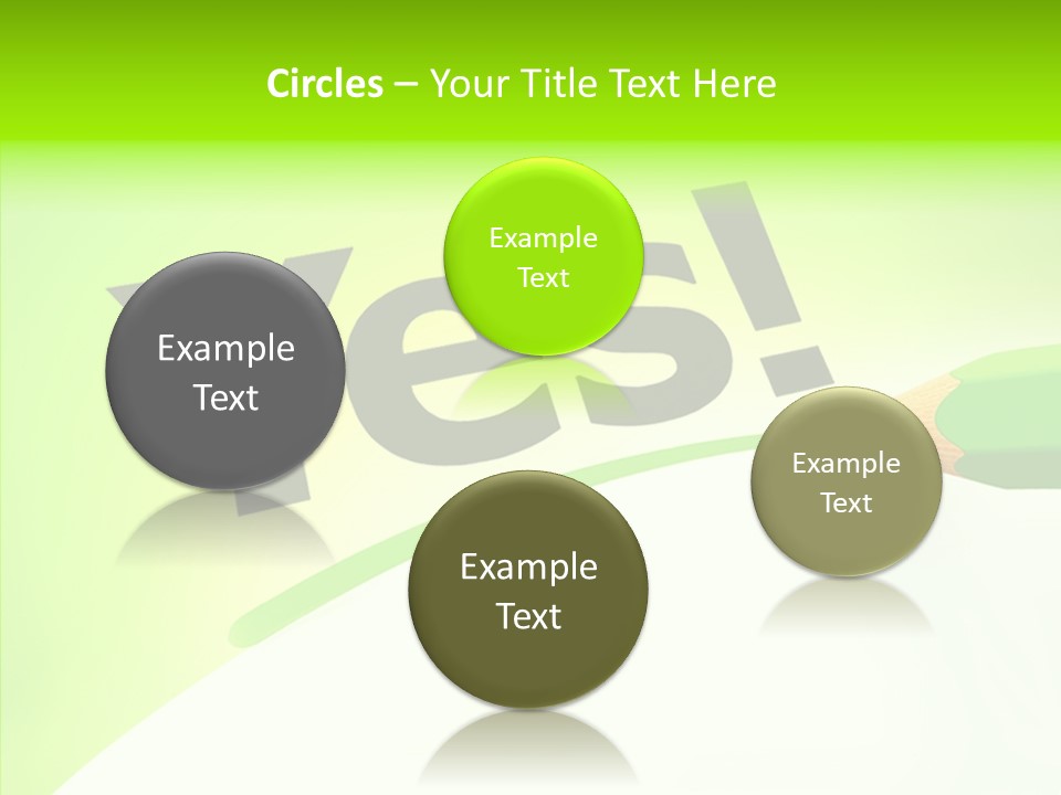 Success Underline Answer PowerPoint Template