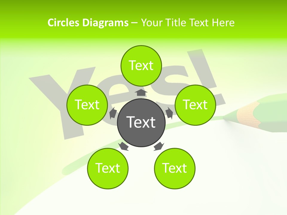 Success Underline Answer PowerPoint Template