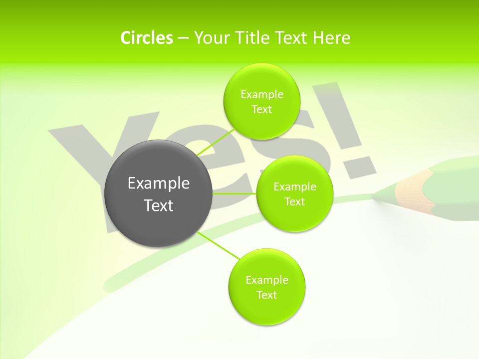 Success Underline Answer PowerPoint Template