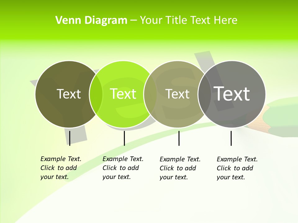 Success Underline Answer PowerPoint Template