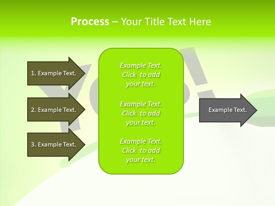 Success Underline Answer PowerPoint Template