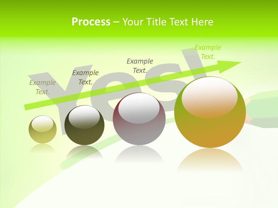 Success Underline Answer PowerPoint Template
