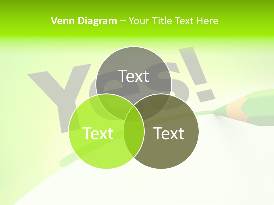 Success Underline Answer PowerPoint Template