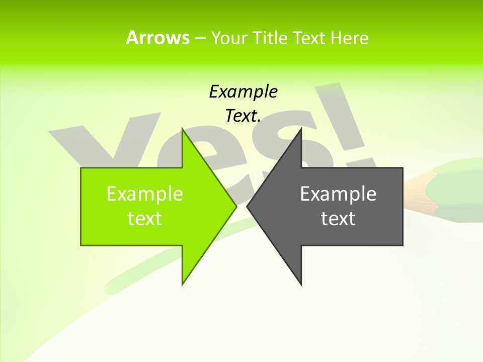 Success Underline Answer PowerPoint Template