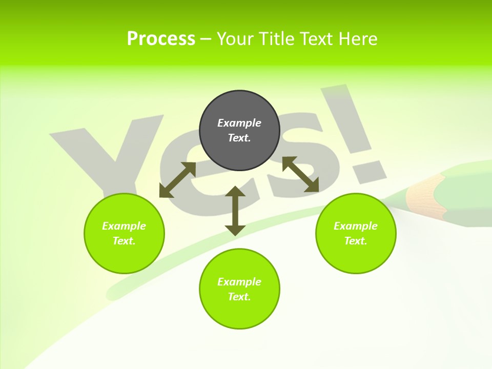Success Underline Answer PowerPoint Template